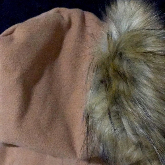 ✨Fabulous furs faux fur trimmed poncho✨ - Picture 8 of 15